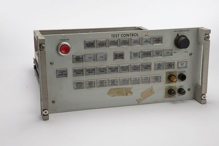 Lot #2323  Apollo Guidance Computer Ground Test Interface Panel - Image 1