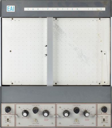 Lot #2107 EAI MiniAC Analog Computer with Repetitive Operation Display Unit and Variplotter  - Image 5