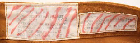 Lot #2276 Rusty Schweickart Skylab Trouser Assembly - Image 7