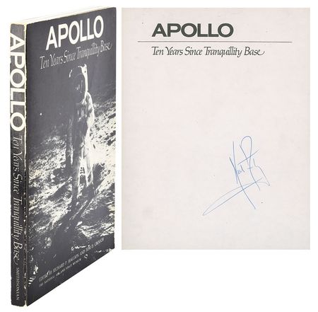 Lot #2238 Neil Armstrong Signed Book - Image 1