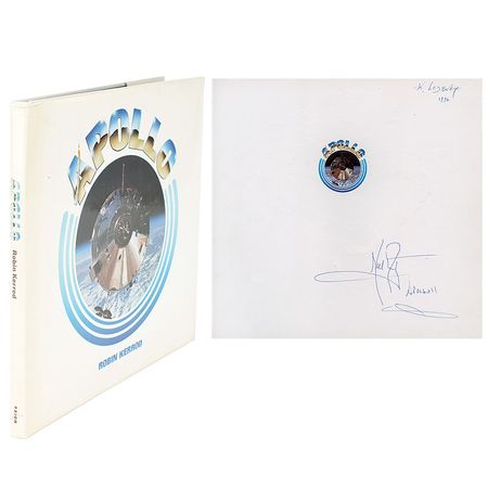 Lot #2240 Neil Armstrong Signed Book - Image 1