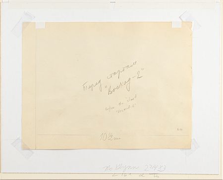 Lot #2281 Alexei Leonov Original Watercolor Painting - Image 3