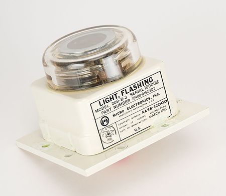 Lot #2311  Space Shuttle Solid Rocket Booster Recovery Beacon - Image 1