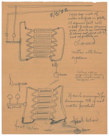 Lot #2019 Thomas Edison Technical Notes and