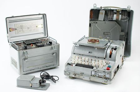 Lot #2126  Russian Fialka M-125 Cipher Machine - Image 1