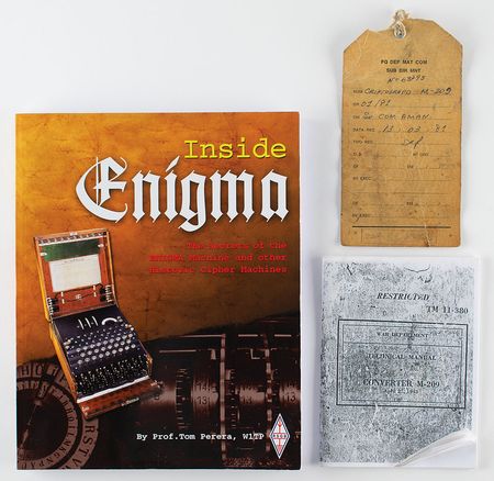 Lot #2128  WWII American M-209-A Cipher Machine - Image 2