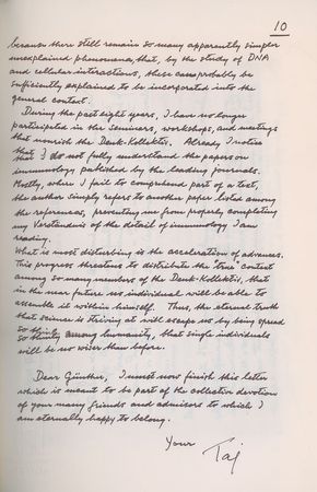 Lot #2030 Gunther Stent Archive - Image 8