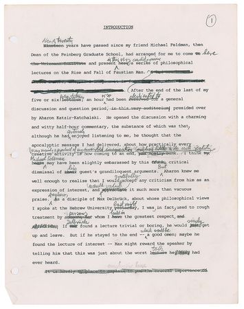 Lot #2030 Gunther Stent Archive - Image 14