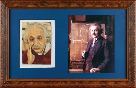 Lot #2007 Albert Einstein Signed Photograph - Image 1