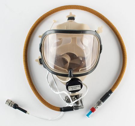 Lot #2307  Space Shuttle Bail Out Mask - Image 1