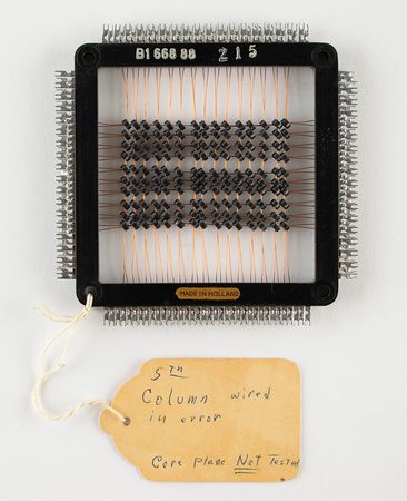Lot #2105  1950s 4-Wire Core Memory Plane - Image 1