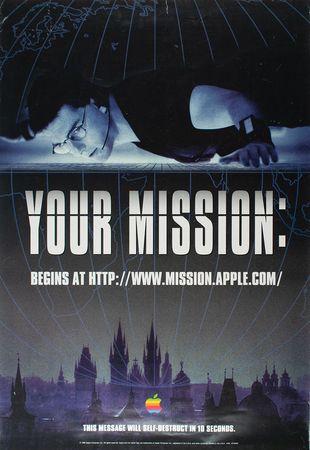Lot #2099  Apple Computer Group of (3) Promotional Posters - Image 1