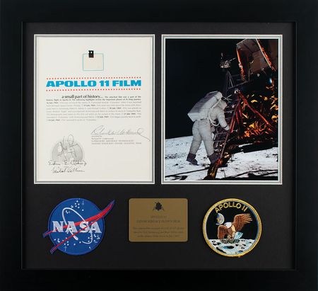 Lot #2222  Apollo 11 Lunar Surface Flown Film - Image 1
