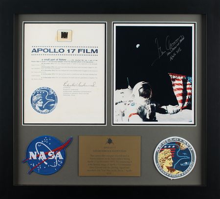 Lot #2261  Apollo 17 Lunar Surface Flown Film - Image 1