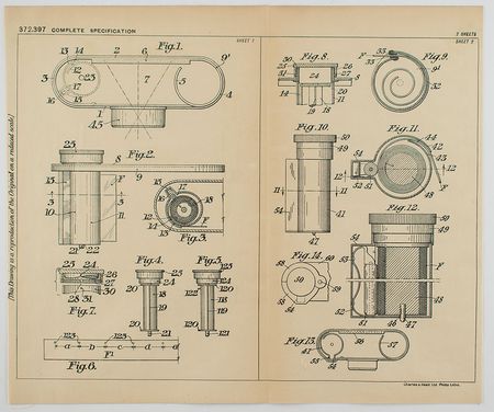 Lot #2074  Kodak Film Roll Patent Lithograph and Specification Document - Image 2