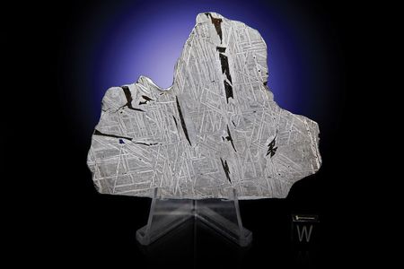 Lot #2420  Saint-Aubin Meteorite Full Slice - Image 1