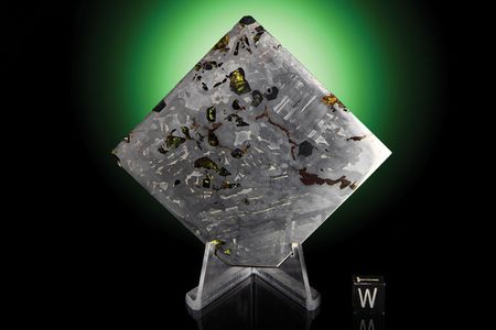 Lot #2445  Seymchan Pallasite Meteorite - Image 1