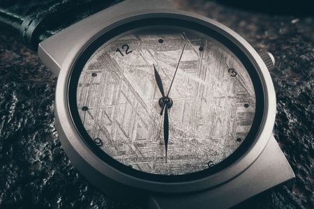 Lot #2421  Watch With Muonionalusta Meteorite - Image 1