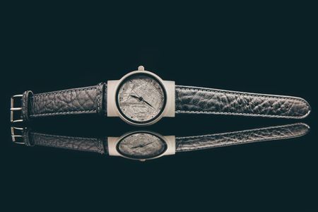 Lot #2421  Watch With Muonionalusta Meteorite - Image 2