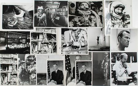 Lot #2176  Mercury Original Vintage NASA and Press Photograph Archive - Image 6