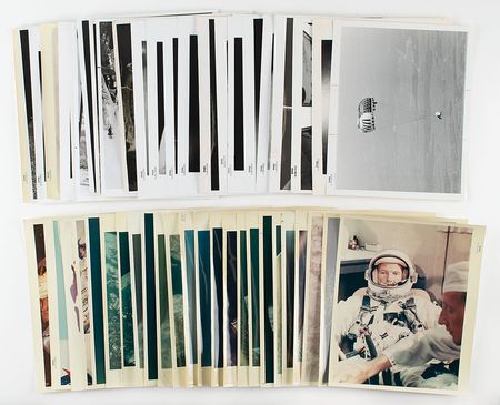 Lot #2186  Gemini Original Vintage NASA and Press Photograph Archive - Image 1