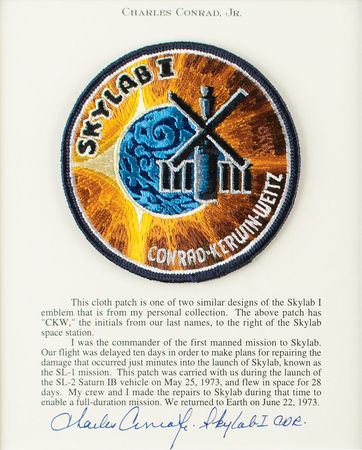 Lot #2274 Charles Conrad's Skylab I Flown Patch - Image 1