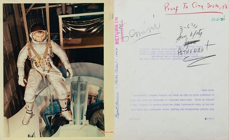 Lot #2207  Apollo Pre-Moonlanding Original Vintage NASA and Press Photograph Archive - Image 2