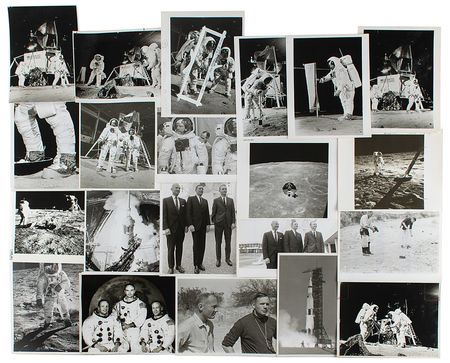 Lot #2229  Apollo 11 Original Vintage NASA and Press Photograph Archive - Image 1