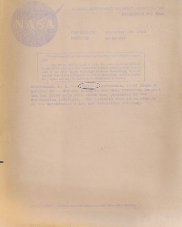 Lot #2229  Apollo 11 Original Vintage NASA and Press Photograph Archive - Image 5