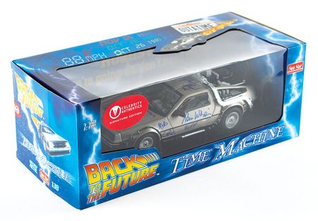 Lot #2090  Back to the Future Signed DeLorean Time Machine Model - Image 3