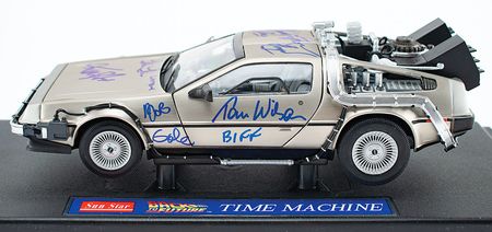 Lot #2090  Back to the Future Signed DeLorean Time Machine Model - Image 4