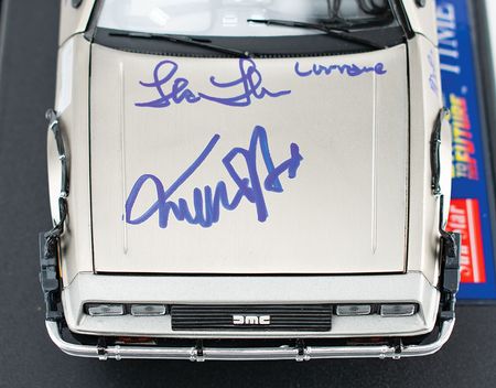 Lot #2090  Back to the Future Signed DeLorean Time Machine Model - Image 6