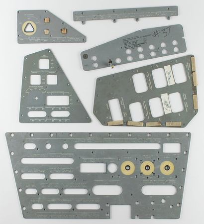 Lot #2191  Apollo Command Module Block 1 and Block 2 Control Panel Components - Image 9
