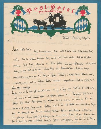 Lot #2049 Otto Hahn Autograph Letter Signed - Image 1