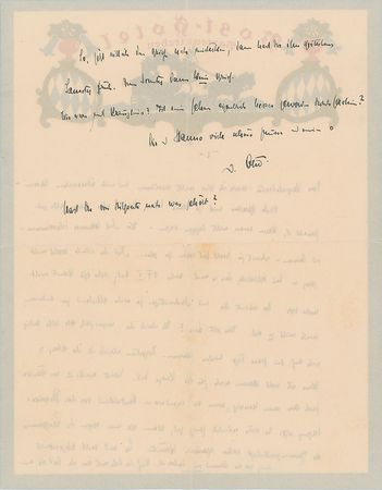 Lot #2049 Otto Hahn Autograph Letter Signed - Image 4