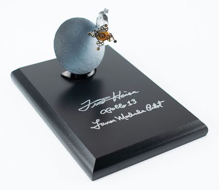 Lot #2268  Apollo 13 Model Signed by Fred Haise - Image 1