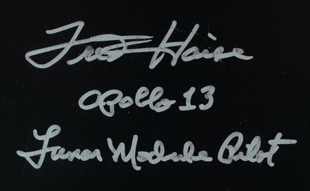 Lot #2268  Apollo 13 Model Signed by Fred Haise - Image 2