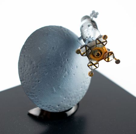 Lot #2268  Apollo 13 Model Signed by Fred Haise - Image 4
