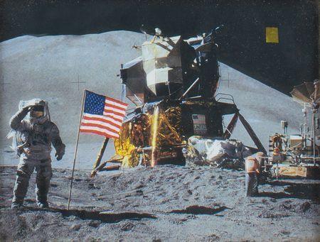 Lot #2381  Apollo 15 Lunar Module Kapton Foil [Attested to as Flown by Original Owner] - Image 1