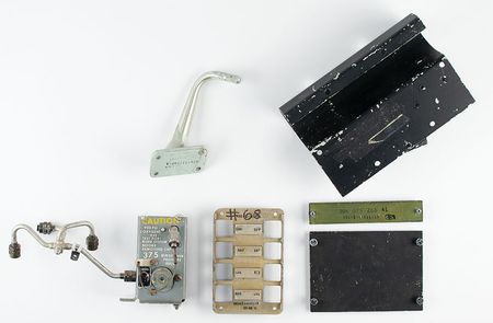 Lot #2189  Apollo Command Module Block 1 and Block 2 Components - Image 1