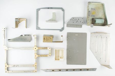 Lot #2339  Apollo Command Module Block 1 and Block 2 Mock-Up Components - Image 1