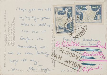 Lot #2001 Alan Turing Autograph Letter Signed - Image 1