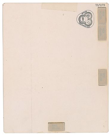 Lot #2275 Ed Gibson Signed Skylab 3/SL-4 Flown Cue Card - Image 2