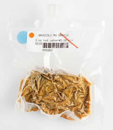 Lot #2301  STS-115 Flown Broccoli Au Gratin - Image 1