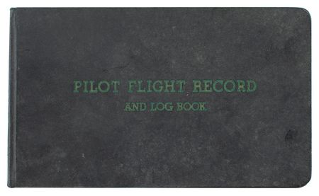 Lot #2260 Charlie Duke's USAF Flight Training Logbook - Image 1