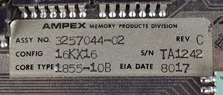 Lot #2133  ROLM NOVA Military Computer Core Memory - Image 2