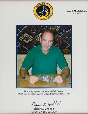 Lot #2248 Edgar Mitchell's Apollo 14 Flown Lunar Module Spoon - Image 5