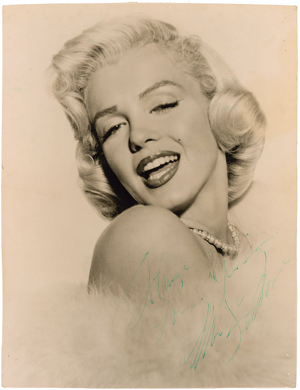 Lot 1091 Marilyn Monroe: Stunning Monroe portrait by her trusted photographer