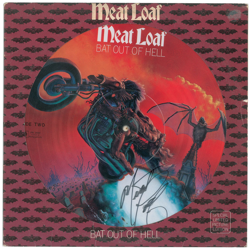 Lot 992  Meat Loaf Picture Disc
