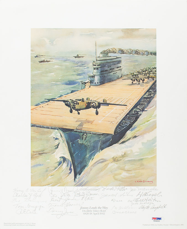 Lot 405 Doolittle Raiders Print